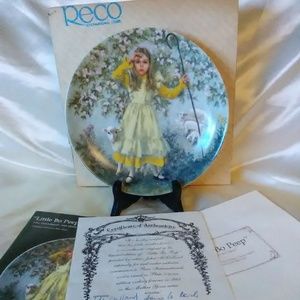 Reco International Little Bo Peep plate McClelland
